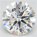 Lab Grown Diamond 3.37 Carats, Round with Ideal Cut, D Color, IF Clarity and Certified by IGI