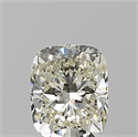 Diamante Natural 0.71 quilates, Del cojín , Color L, claridad VVS1 y certificado GIA