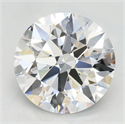 Lab Grown Diamond 2.42 Carats, Round with Excellent Cut, D Color, VVS1 Clarity and Certified by GIA