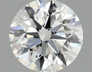 Picture of Lab Grown Diamond 1.03 Carats, Round with Excellent Cut, E Color, VVS2 Clarity and Certified by IGI
