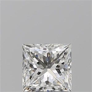 Foto Diamante Natural 0.90 quilates, Princesa , Color F, claridad VS2 y certificado GIA de