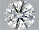 Del inventario de diamantes de laboratorio, 1.76 quilates, Redondo , Color F, claridad SI1 y certificado IGI