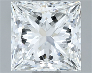 Foto Diamante Natural 1.01 quilates, Princesa , Color G, claridad VS1 y certificado GIA de