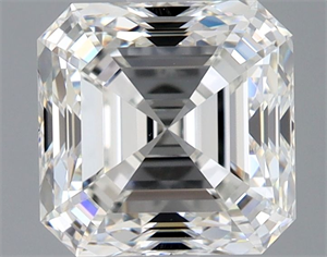 Picture of Natural Diamond 1.82 Carats, Asscher with  Cut, G Color, VVS2 Clarity and Certified by GIA