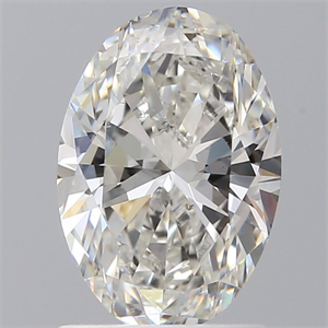 Picture of Natural Diamond 1.20 Carats, Oval with  Cut, H Color, VS2 Clarity and Certified by GIA
