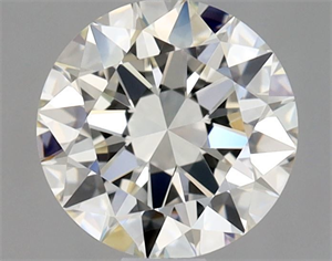 Picture of Natural Diamond 0.85 Carats, Round with Excellent Cut, I Color, VVS2 Clarity and Certified by GIA