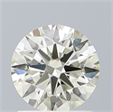 Diamante Natural 1.00 quilates, Redondo , Color K, claridad VVS2 y certificado IGI
