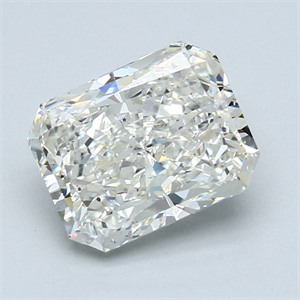 Foto Diamante Natural 3.02 quilates, Radiante , Color J, claridad SI1 y certificado GIA de