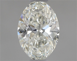 Picture of Natural Diamond 0.50 Carats, Oval with  Cut, G Color, VS2 Clarity and Certified by IGI