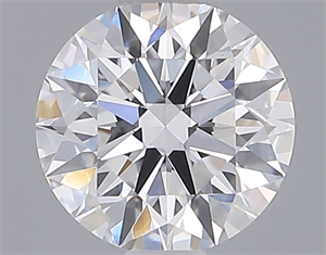 Picture of Lab Grown Diamond 1.04 Carats, Round with Ideal Cut, D Color, VVS2 Clarity and Certified by IGI