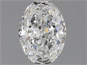 Diamante Natural 0.80 quilates, Ovalado , Color E, claridad VVS2 y certificado GIA