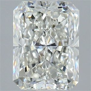 Foto Diamante Natural 2.01 quilates, Radiante , Color J, claridad SI1 y certificado GIA de