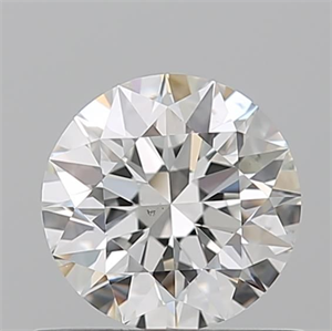 Picture of Natural Diamond 0.70 Carats, Round with Excellent Cut, H Color, VS2 Clarity and Certified by GIA