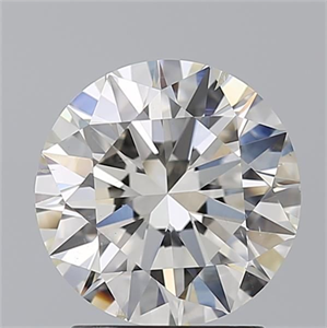 Picture of Natural Diamond 2.02 Carats, Round with Excellent Cut, J Color, SI2 Clarity and Certified by GIA