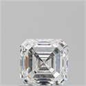 Natural Diamond 0.90 Carats, Asscher with  Cut, E Color, VS1 Clarity and Certified by GIA
