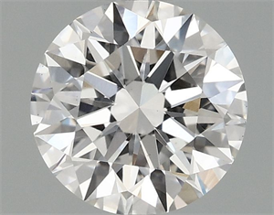 Picture of Lab Grown Diamond 1.09 Carats, Round with Ideal Cut, D Color, VS1 Clarity and Certified by IGI