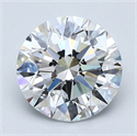 Diamante Natural 1.82 quilates, Redondo , Color D, claridad VS1 y certificado GIA