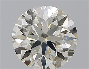 Picture of Natural Diamond 0.90 Carats, Round with Very Good Cut, K Color, VS1 Clarity and Certified by GIA