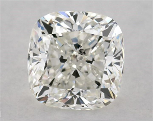 Picture of Natural Diamond 1.01 Carats, Cushion with  Cut, H Color, SI1 Clarity and Certified by GIA