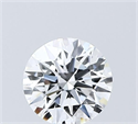 Lab Grown Diamond 1.05 Carats, Round with Ideal Cut, D Color, VVS2 Clarity and Certified by IGI