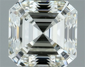 Picture of Natural Diamond 1.00 Carats, Asscher with  Cut, I Color, VS1 Clarity and Certified by IGI