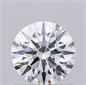 Natural Diamond 0.70 Carats, Round with Very Good Cut, D Color, SI1 Clarity and Certified by GIA