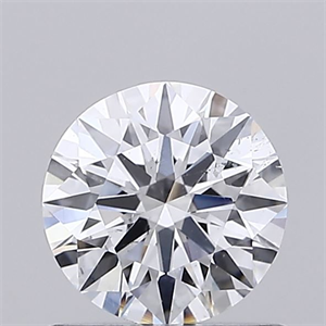 Picture of Natural Diamond 0.70 Carats, Round with Very Good Cut, D Color, SI1 Clarity and Certified by GIA