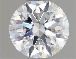 Foto Diamante Natural 0.54 quilates, Redondo , Color E, claridad SI2 y certificado GIA de