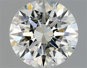 Picture of Natural Diamond 1.03 Carats, Round with Excellent Cut, I Color, VS1 Clarity and Certified by GIA