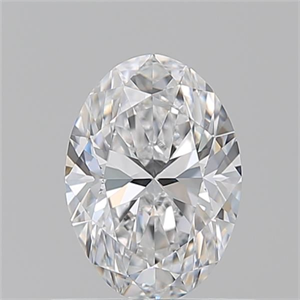 Picture of Natural Diamond 0.73 Carats, Oval with  Cut, D Color, VVS1 Clarity and Certified by GIA