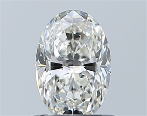 Foto Diamante Natural 0.70 quilates, Ovalado , Color H, claridad VS1 y certificado GIA de