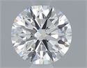 Natural Diamond 0.73 Carats, Round with Excellent Cut, E Color, VS2 Clarity and Certified by GIA