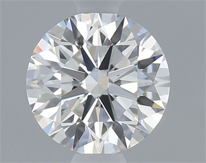 Picture of Natural Diamond 0.73 Carats, Round with Excellent Cut, E Color, VS2 Clarity and Certified by GIA