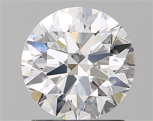 Picture of Natural Diamond 1.50 Carats, Round with Excellent Cut, E Color, VVS1 Clarity and Certified by GIA