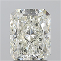 Natural Diamond 2.01 Carats, Radiant with  Cut, J Color, VS2 Clarity and Certified by GIA
