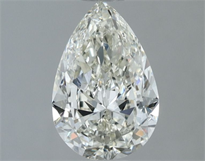 Picture of Natural Diamond 1.00 Carats, Pear with  Cut, I Color, VVS2 Clarity and Certified by IGI