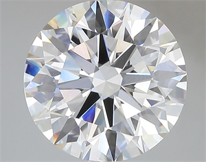 Picture of Lab Grown Diamond 5.09 Carats, Round with Ideal Cut, E Color, VVS2 Clarity and Certified by IGI