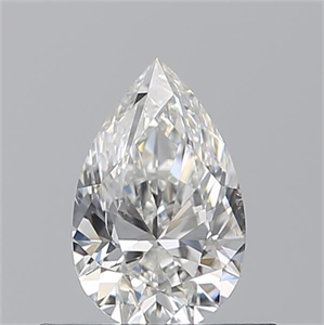 Picture of Natural Diamond 0.50 Carats, Pear with  Cut, F Color, VS2 Clarity and Certified by GIA