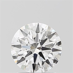 Picture of Lab Grown Diamond 1.24 Carats, Round with Ideal Cut, E Color, VVS1 Clarity and Certified by IGI
