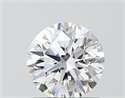Lab Grown Diamond 1.04 Carats, Round with Ideal Cut, D Color, VVS1 Clarity and Certified by IGI