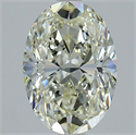 Diamante Natural 3.09 quilates, Ovalado , Color J, claridad VS1 y certificado IGI
