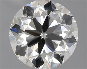 Picture of Natural Diamond 1.00 Carats, Round with Very Good Cut, I Color, VS1 Clarity and Certified by GIA