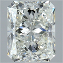 Natural Diamond 1.51 Carats, Radiant with  Cut, J Color, SI2 Clarity and Certified by GIA