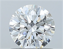 Diamante Natural 0.80 quilates, Redondo , Color D, claridad VVS1 y certificado GIA