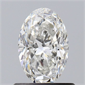Diamante Natural 0.71 quilates, Ovalado , Color G, claridad VS2 y certificado GIA