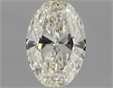 Diamante Natural 0.71 quilates, Ovalado , Color K, claridad VVS1 y certificado GIA