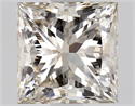 Natural Diamond 1.51 Carats, Princess with  Cut, L Color, VVS2 Clarity and Certified by GIA