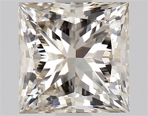 Picture of Natural Diamond 1.51 Carats, Princess with  Cut, L Color, VVS2 Clarity and Certified by GIA