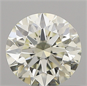 Natural Diamond 0.50 Carats, Round with Excellent Cut, M Color, VS2 Clarity and Certified by IGI