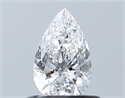 Diamante Natural 0.50 quilates, De pera , Color D, claridad VS1 y certificado GIA